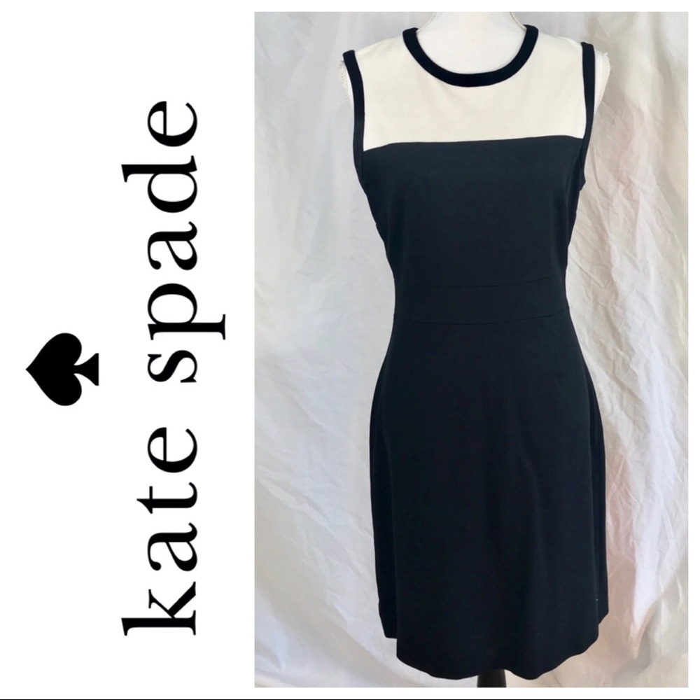 COPY - ♠️Kate Spade Colorblock Bi Colored Shift Dress